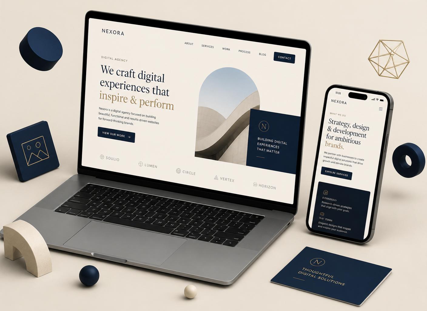 Finiweb design showcase